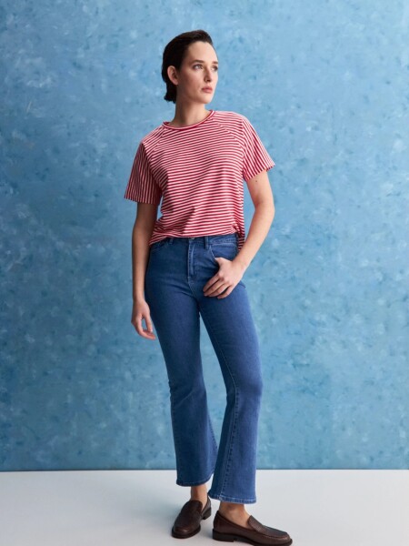T-SHIRT ALLIE SCALA ROJO BL
