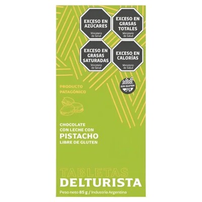 Chocolate con pistacchio Delturista Chocolate Pistaccio Delturista