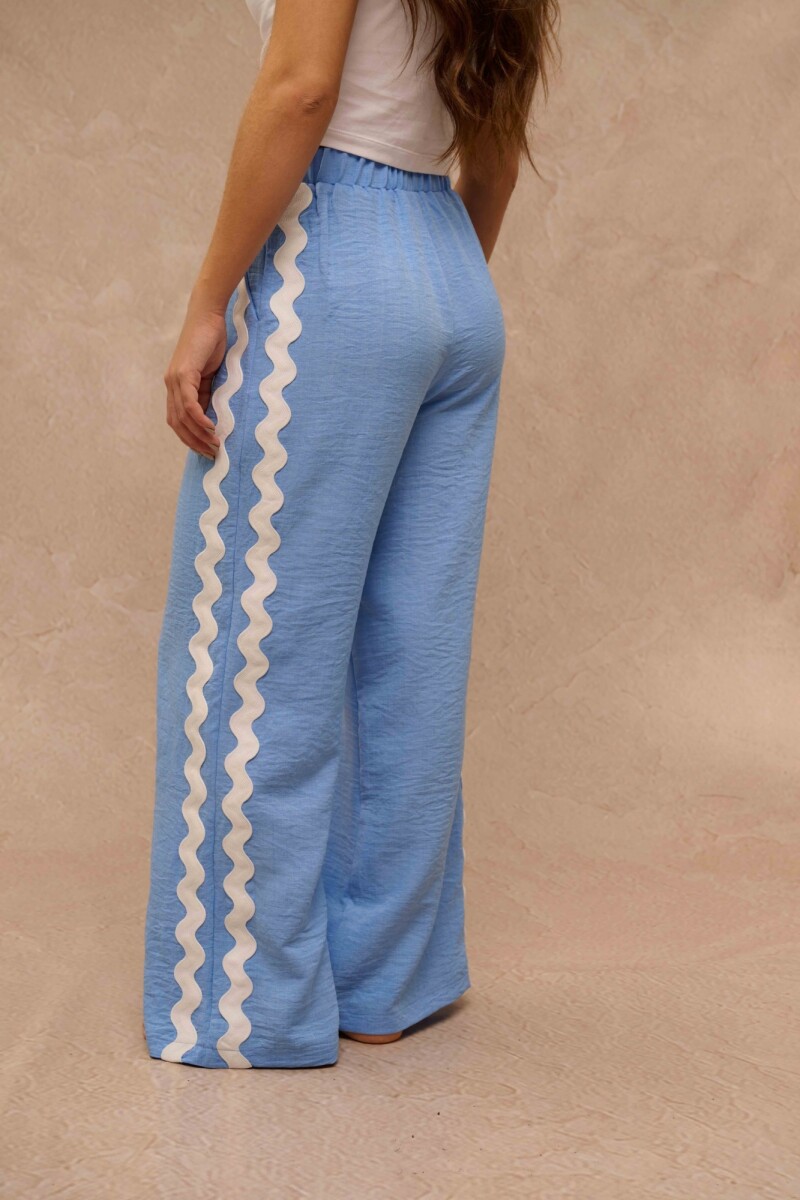 PANTALON GEORGIA CELESTE PANTALON GEORGIA CELESTE