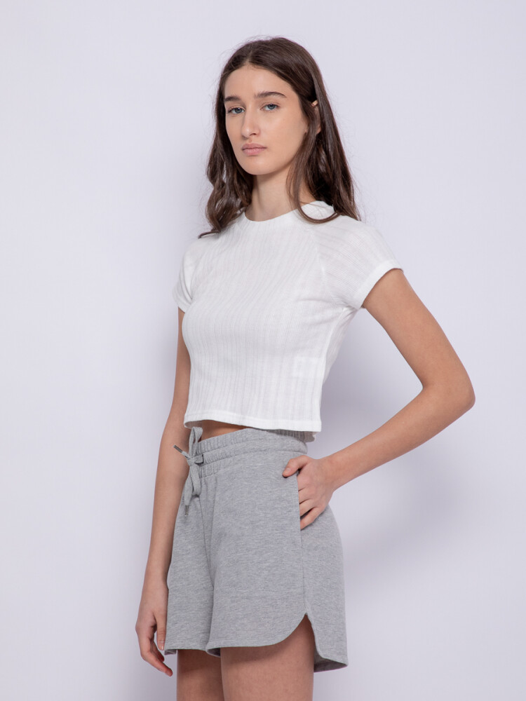 SHORT NEUROS Gris Melange