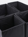 CAJAS ORGANIZADORAS SET 4PC GRIS