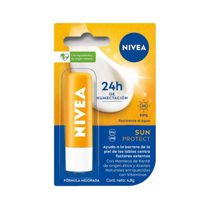 NIVEA LIP CARE SUN PROTECCION X 4,8 GR. única