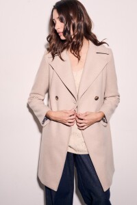 Tapado Lana Beige Melange