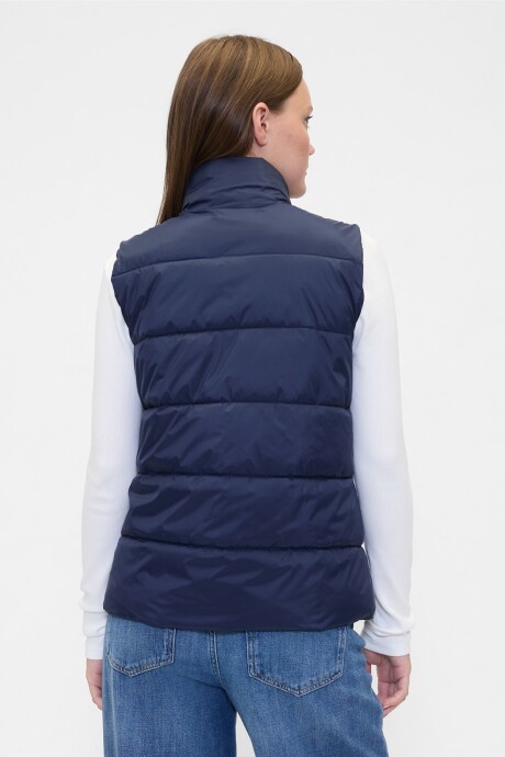 Chaleco Puffer Mujer Navy Uniform
