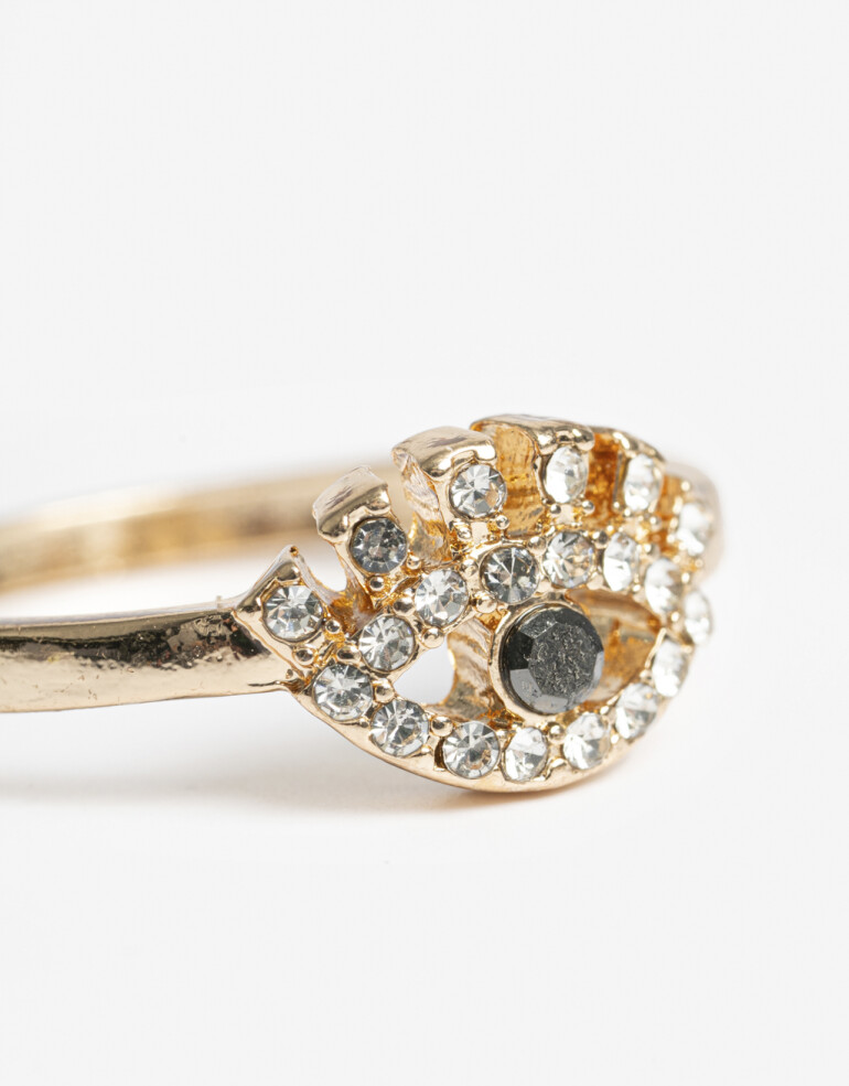 Anillos Chicos Lucky charm Anillo Ojito Lucky - Dorado