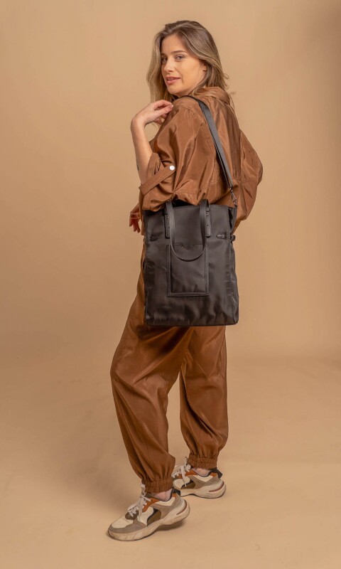 CARTERA BROMELIA NEGRO