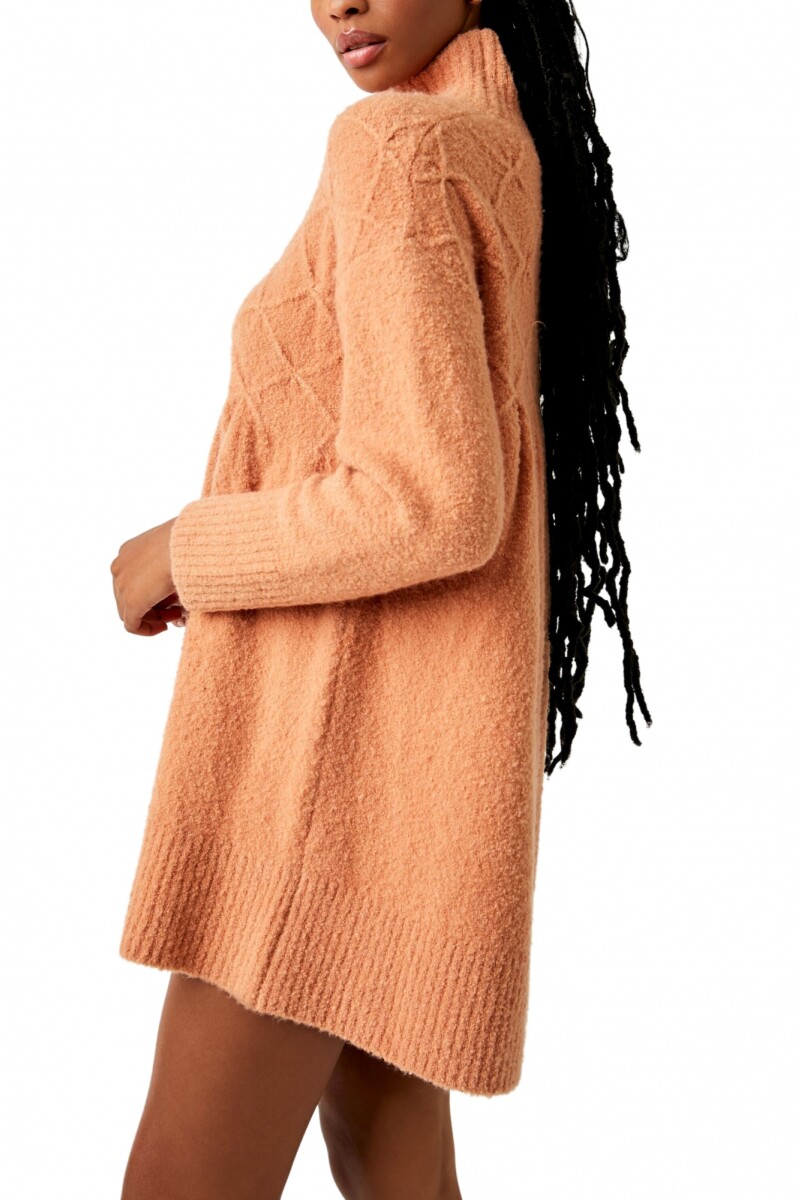 JACI SWEATER DRESS Beige
