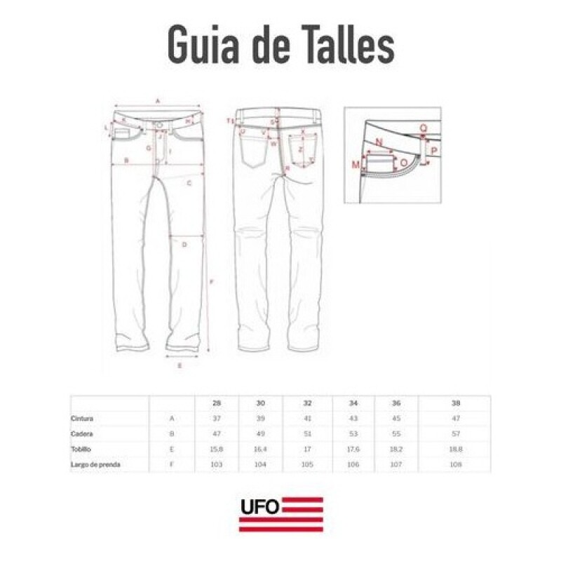 Pantalón de jean skinny UFO Kings celeste Celeste