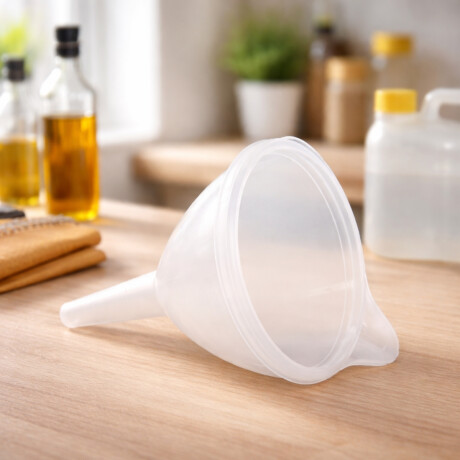 Embudo 12,8 cm TRANSPARENTE