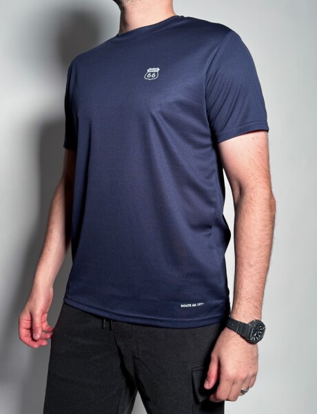 Remera deportiva DRY+ Renzo Azul