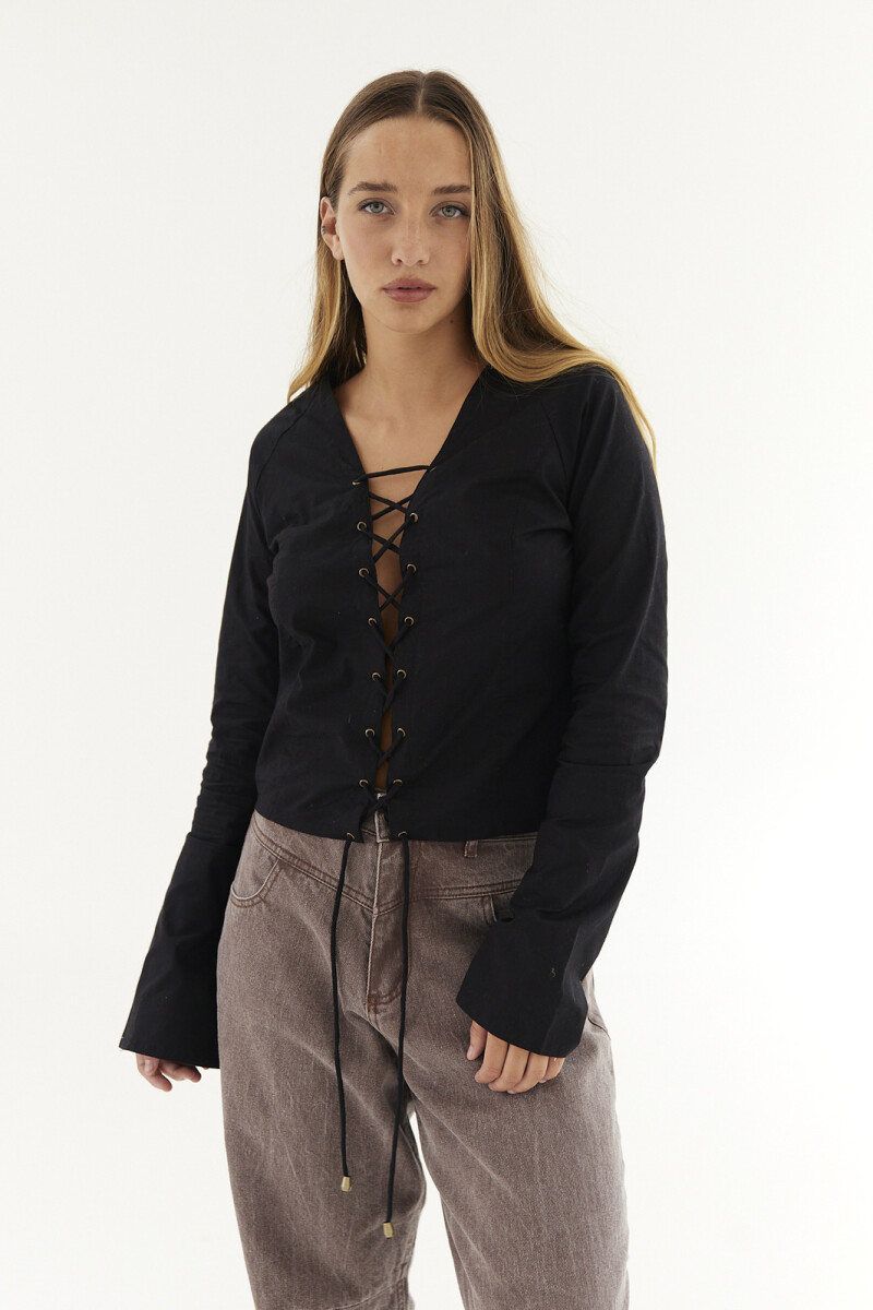 Blusa Tropea Negro