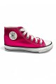 BOTA DEPORTIVA MEDIO BASKET LONA NIÑO Fuxia