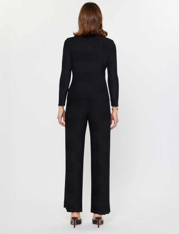 Palazzo Plisado NEGRO