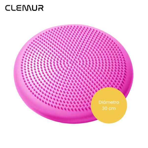 Disco Rosa De Balance Y Equilibrio Bosu Entrenamiento + Inflador De Mano DBA001 Disco Rosa De Balance Y Equilibrio Bosu Entrenamiento + Inflador De Mano DBA001