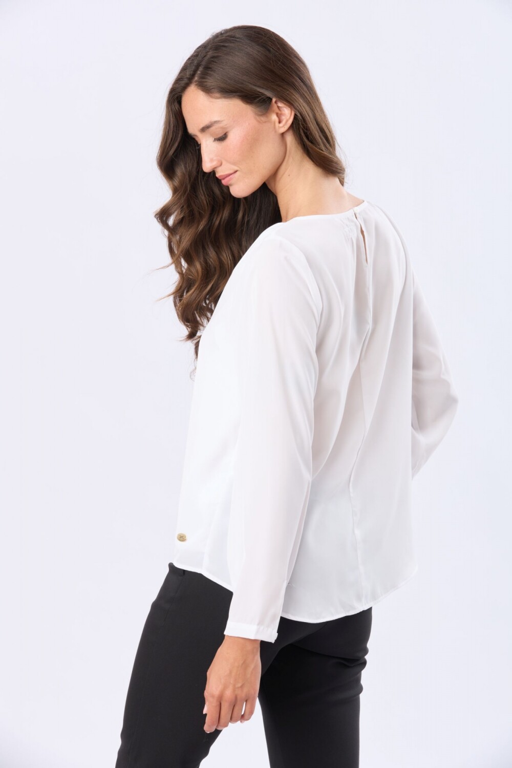 BLUSA LISA Blanco