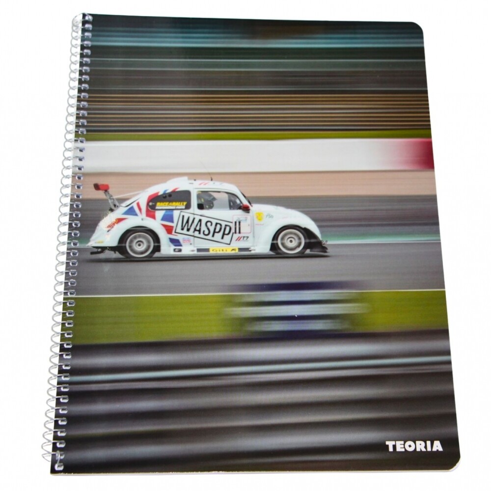 CUADERNOLA TEORIA 70 HOJAS RAYADA TAPA FUSCA