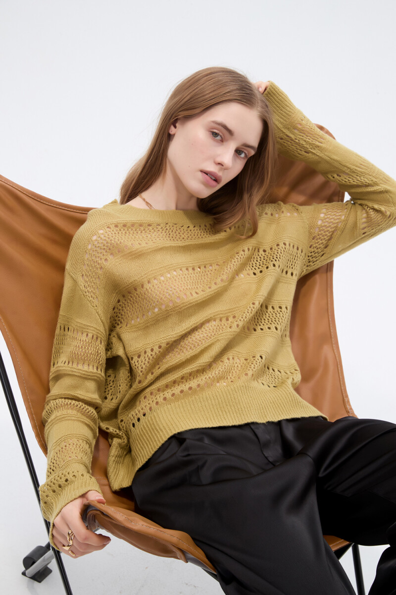 Sweater Tuloek - Verde Oliva Claro 