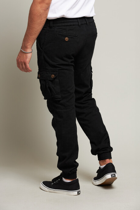 PANTALON CARGO ENCOR DIXIE Negro