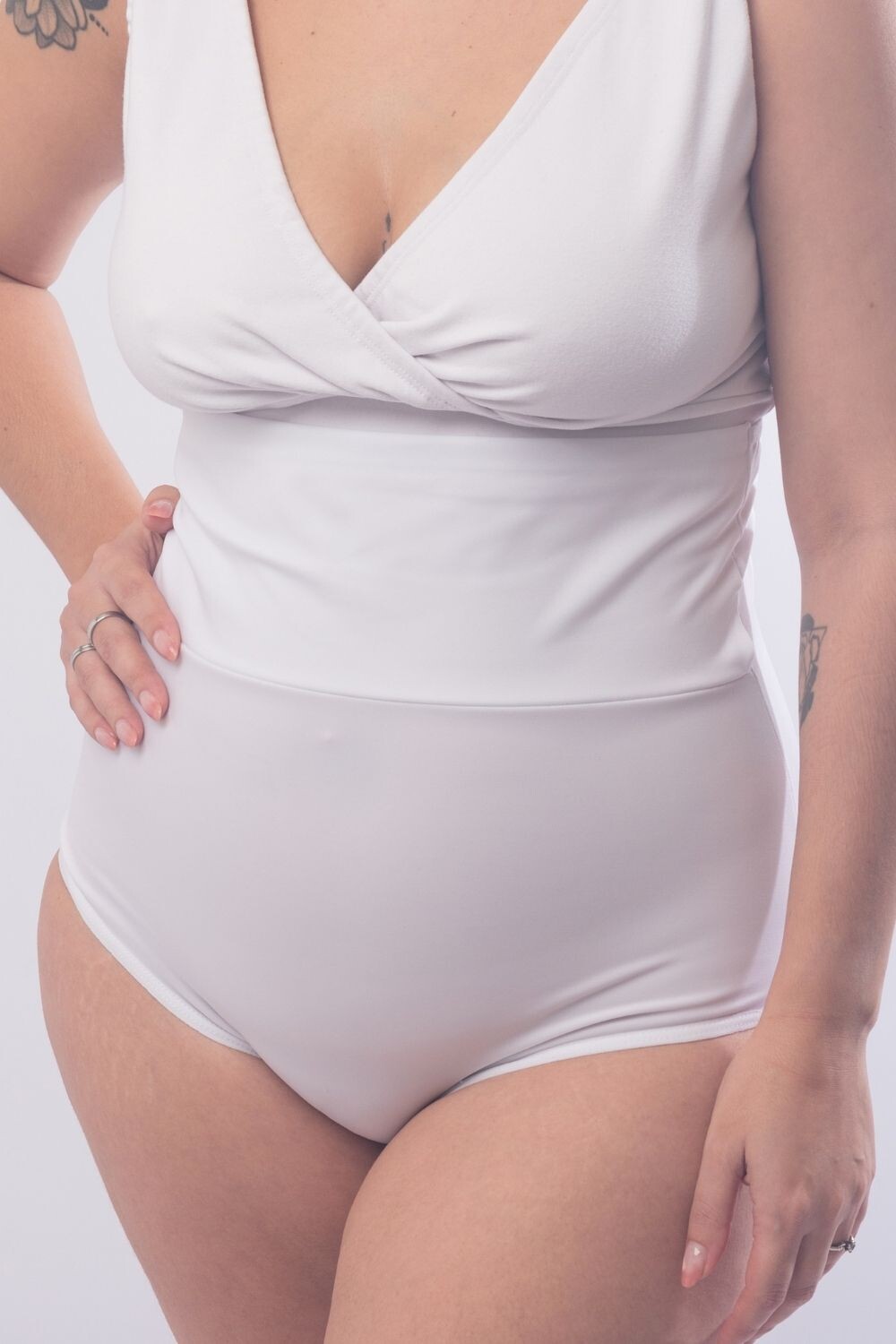 Bombacha Maternal Anika Blanco