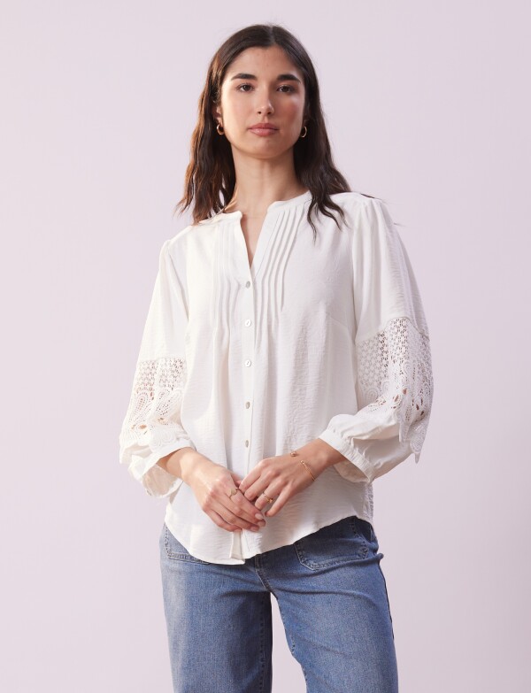 Blusa Crochet CRUDO