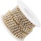 Hilo de Strass Cristales Dorado