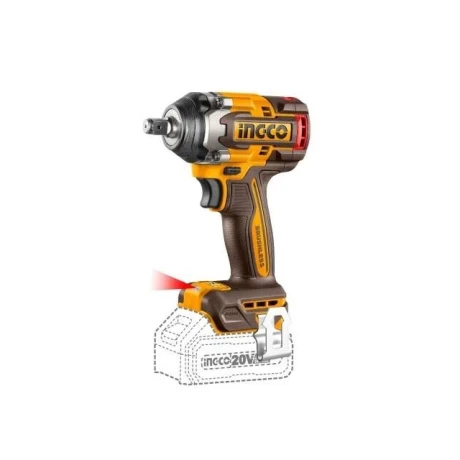 Llave de Impacto Ingco CIWLI20501 500NM 20V P20S 001