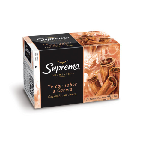 TE SUPREMO CANELA x 20 sob Unica