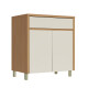 Bajo Mesada 80 cm 2 Puertas 1 Cajón – Línea Condessa GAMAS DE BEIGE