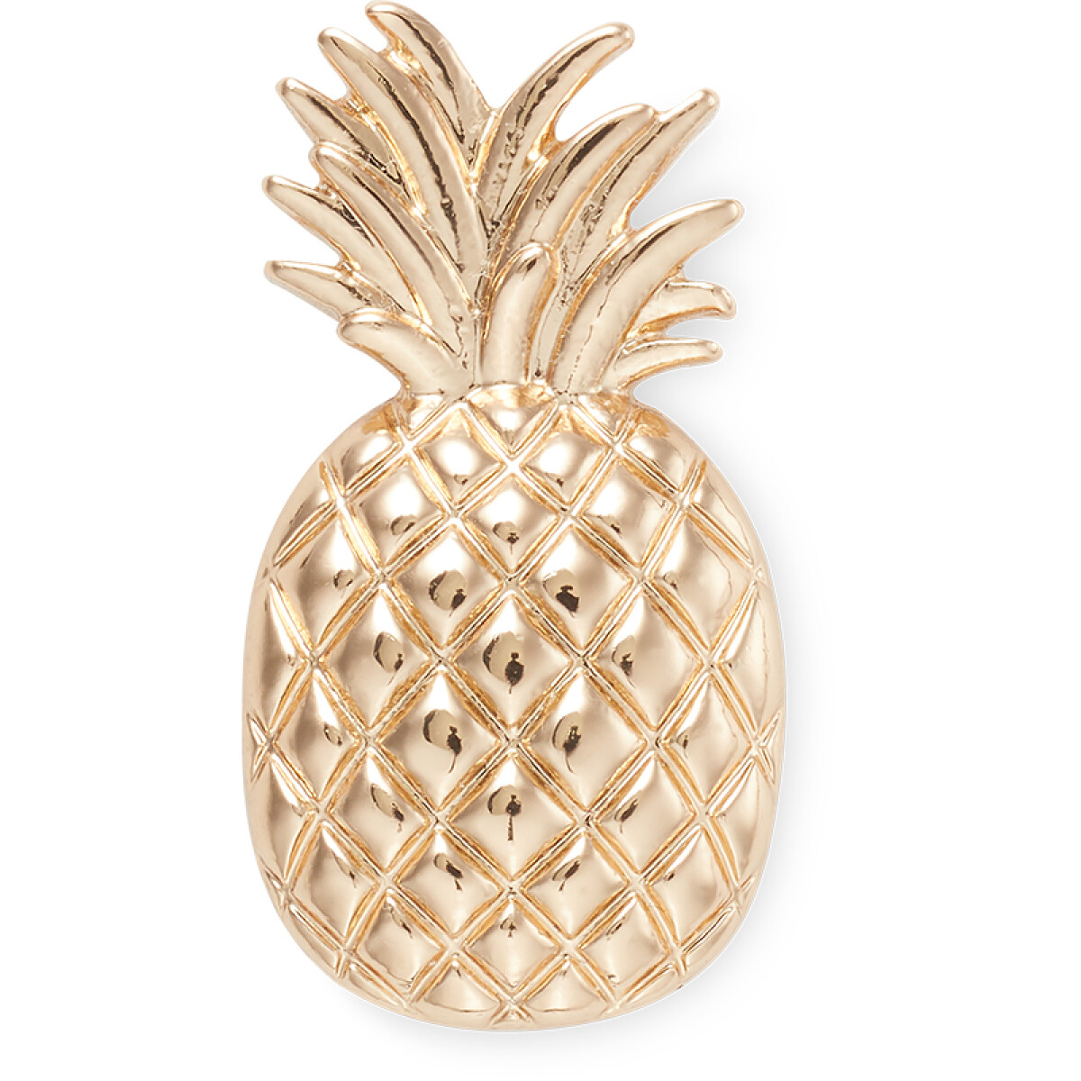 Jibbitz™ Charm Gold Pineapple - Multicolor 