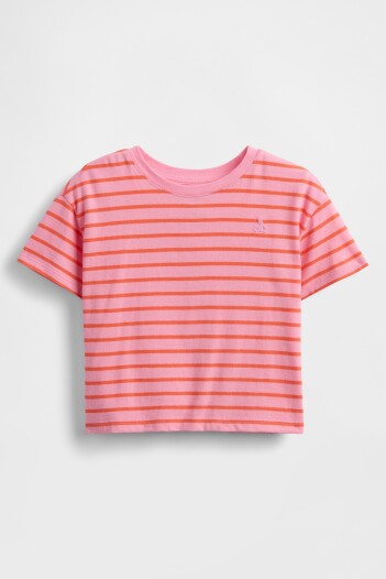 Remera Gràfico Manga Corta Toddler Niña Neon Hot Lava