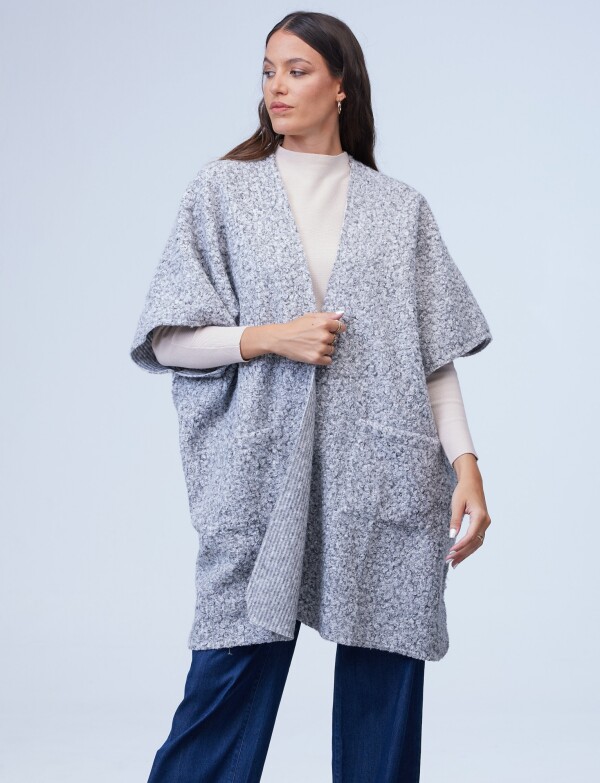 Kimono Bolsillos GRIS