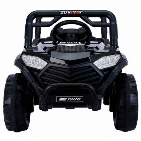 Auto Cuatriciclo A Bateria Arenero Luz Y Sonido Negro