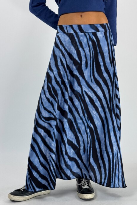 POLLERA QUEEN Azul