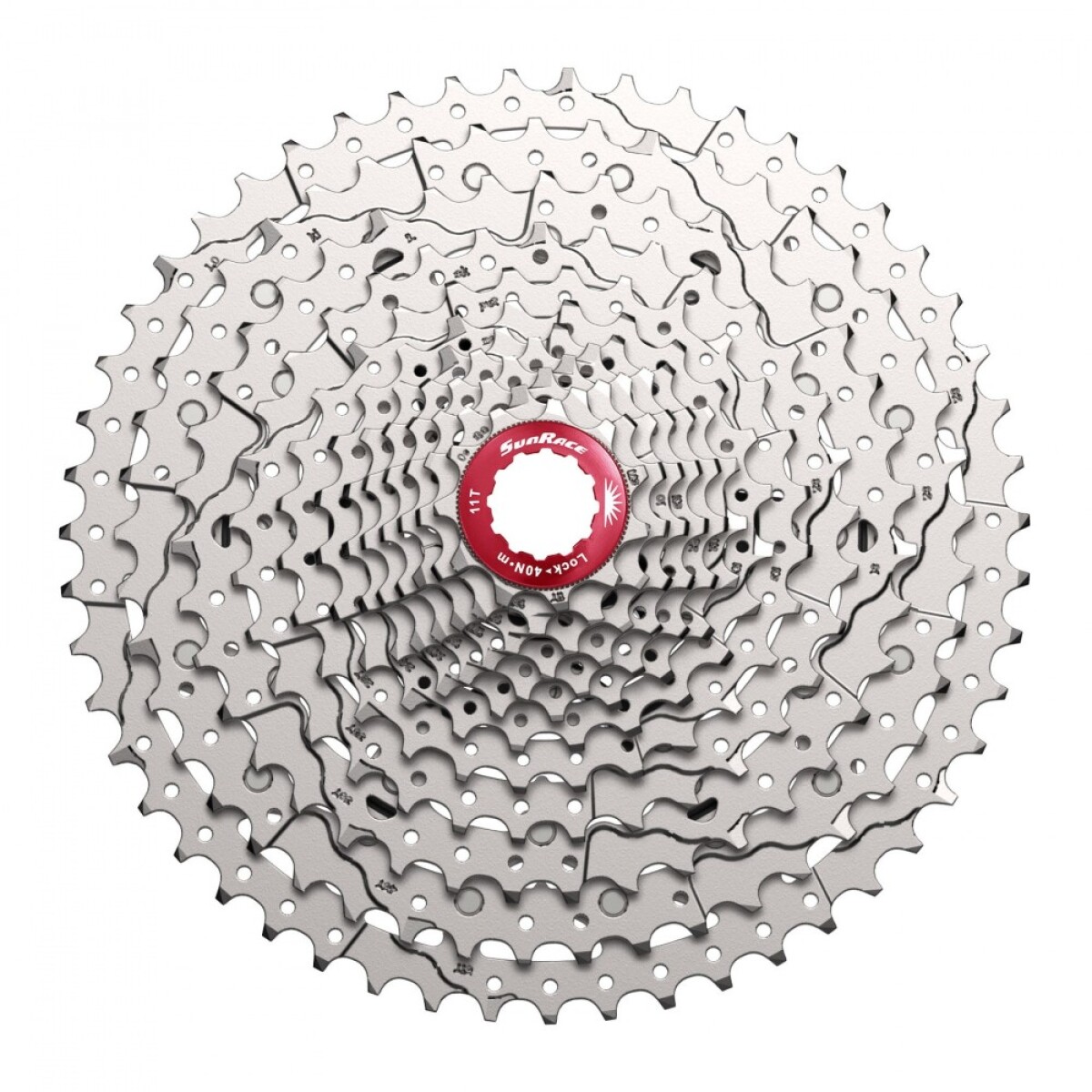 Cassette Sunrace Mz800 12 Vel 11-51 - Plateado 