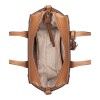 Satchel Handbag Fleura Small Brandy