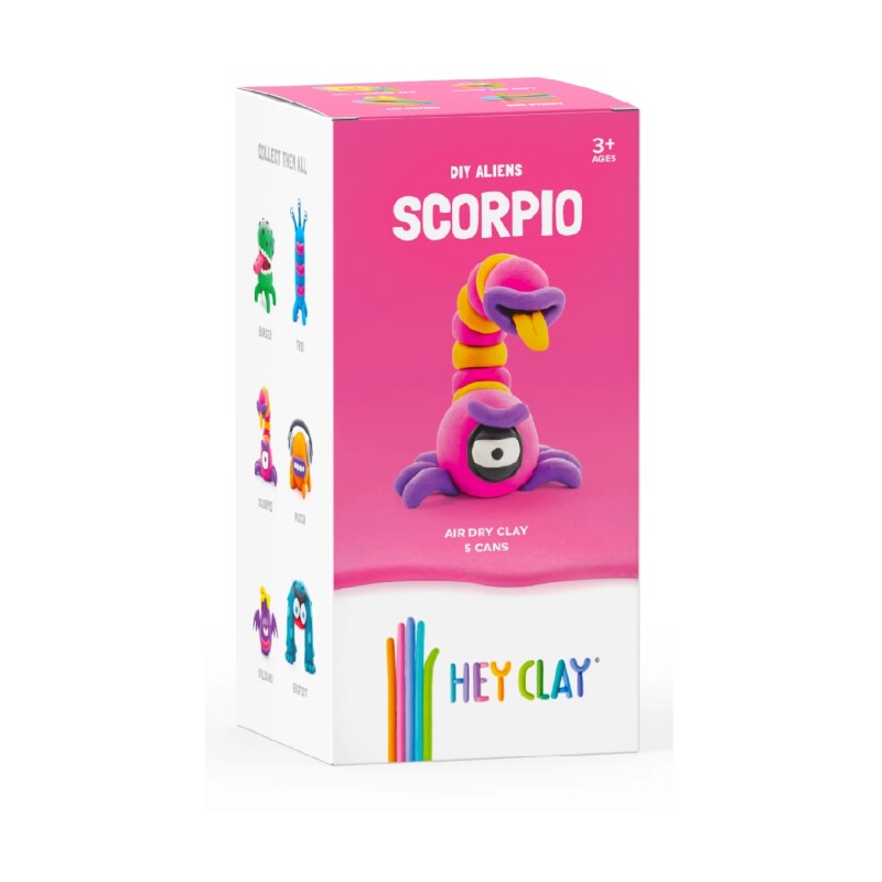 Masa para modelar Mate Big Scorpio Hey Clay AIR DRY CLAY - HEY CLAY MATE SCORPIO