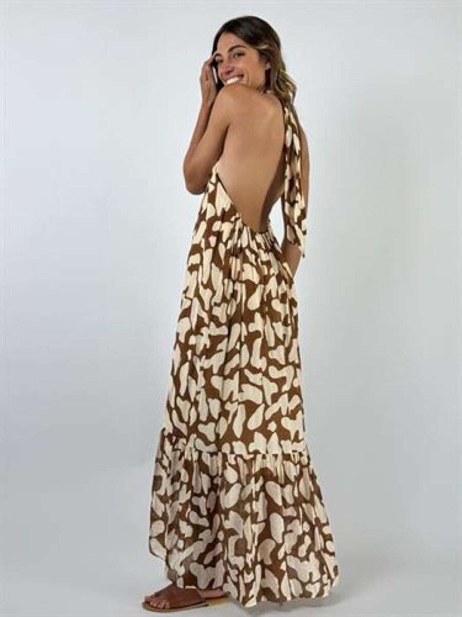 VESTIDO ZORYA - MARRON 