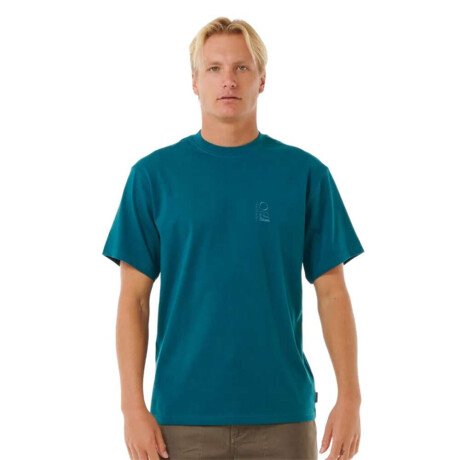 Remera MC Rip Curl Search Embroidery Tee Verde