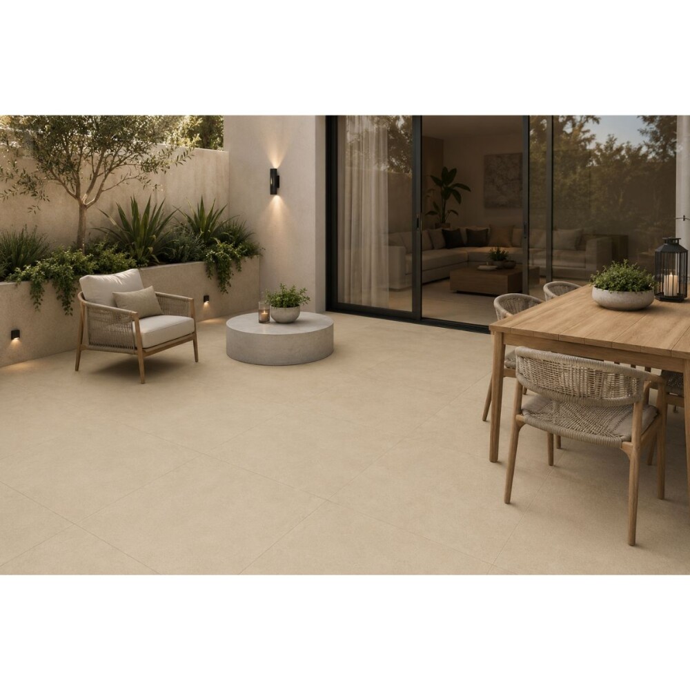 Porcelanato para piso y pared Distrito BE Nat 80x80cm Rectificado Porcelanato Para Piso Y Pared Distrito Be Nat 80x80cm Rectificado