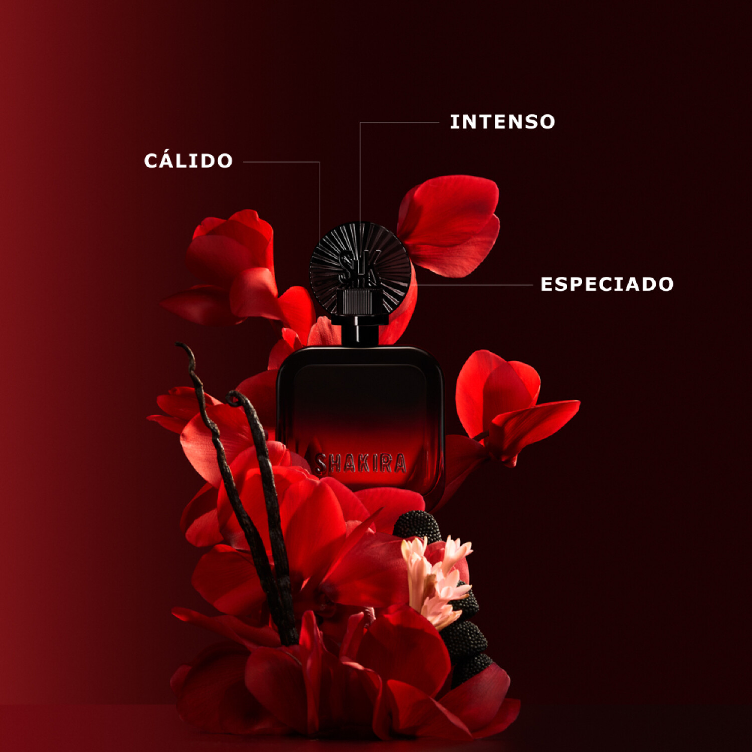 Shakira Rojo Elixir — Floral Oriental Feminino