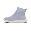 Molekinha Calzado Deportivo Mid Casual Tejida Suela De Goma Azul Jean-plata