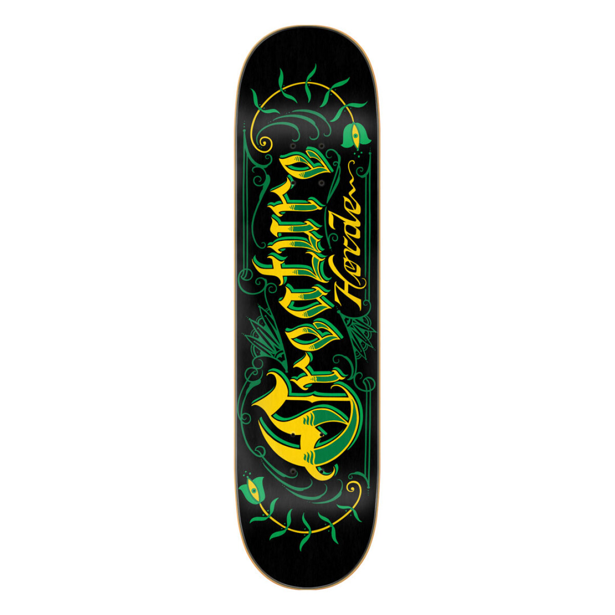 Deck Creature Horde Script - Black 8.25¨ (Sólo Tabla · Lija Incluída) 
