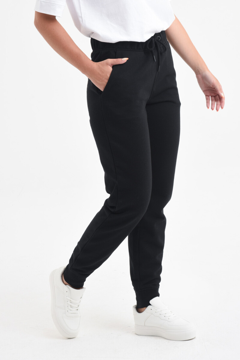 Pantalón deportivo jogger Negro