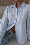 Camisa Darla Celeste
