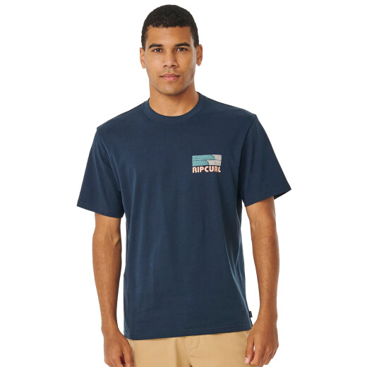 Remera Rip Curl Surf Revival Azul Remera Rip Curl Surf Revival Azul