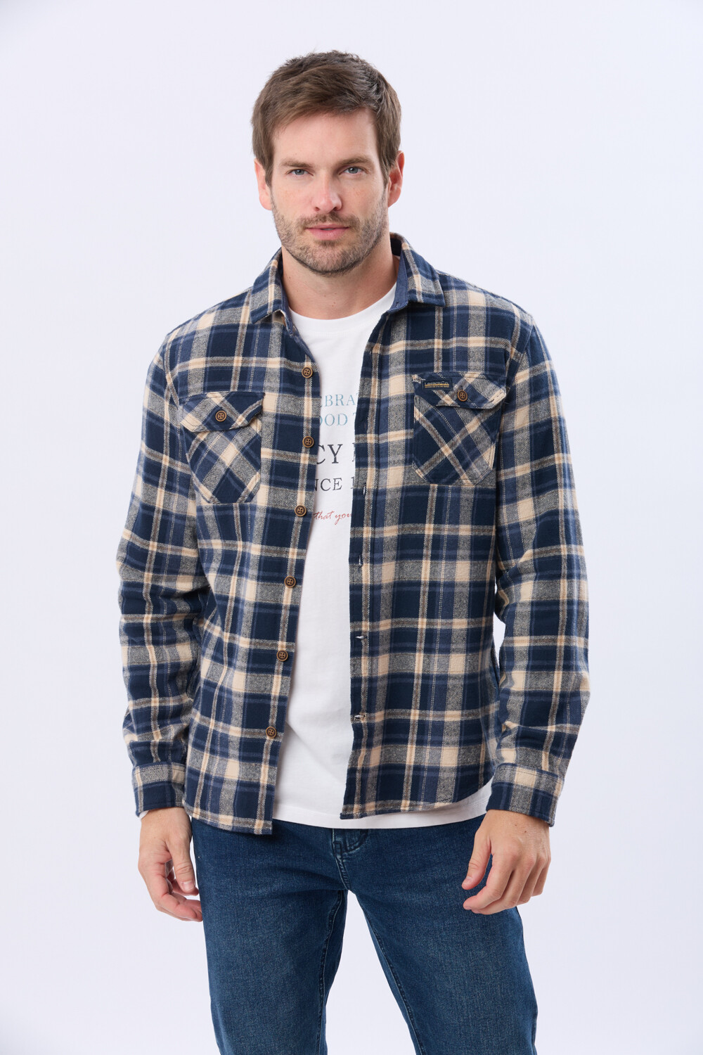 SOBRECAMISA LEÑADORA Piedra