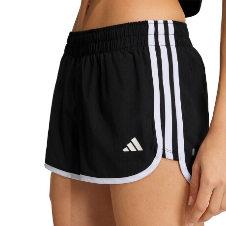 Short de Mujer Adidas Running Adi365 M20 Negro - Blanco