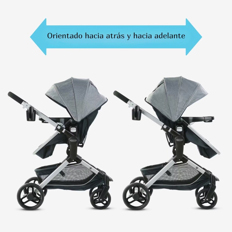 Travel System MODES NEST DLX asiento 2 en 1 con babysilla y base Travel System MODES NEST DLX asiento 2 en 1 con babysilla y base