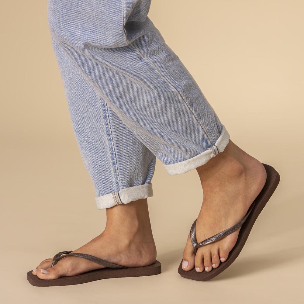 Sandalias Elegance Print Mujer Cafe