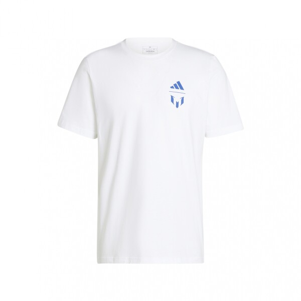 Remera adidas Messi Graphic White